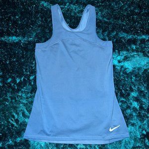 Nike Pro Hypercool Blue Tank Wicking Large